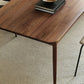 Industrial Rectangle Home Fixed Table Solid Wood Dining Room Desk