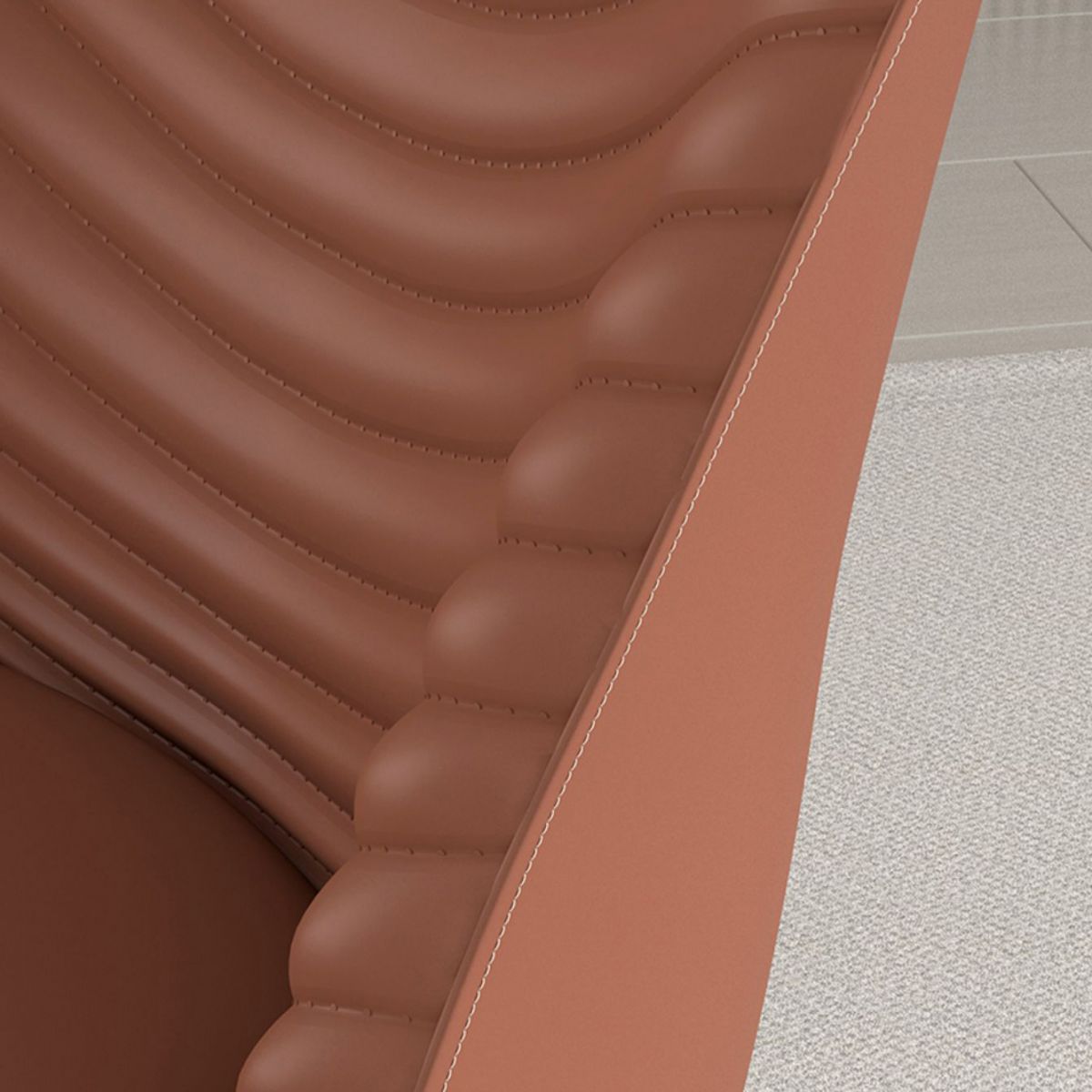 Contemporary Armless Solid Back Chairs Leather Dining Chair for Home Clearhalo 'Dining Chairs' 'Dining Tables & Seating' 'dining_chair' 'furn' 'furn_dining_chair' 'Furniture' 'Kitchen & Dining Furniture' 1200x1200_c1bf9423-8c78-420f-85d4-a74176174e01