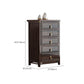 Glam Solid Wood Storage Chest Home Chest in Brown with Drawers Clearhalo 'Bedroom Furniture' 'Dressers & Chests' 'dressers_chests' 'furn' 'furn_dressers_chests' 'Furniture' 1200x1200_c1c329a3-22d7-4754-a6eb-7c2303f5ed60