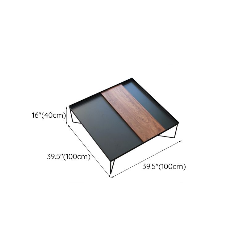 Medillas de metal cuadradas/rectangulares de las patas cruzadas modernas de mediados de siglo