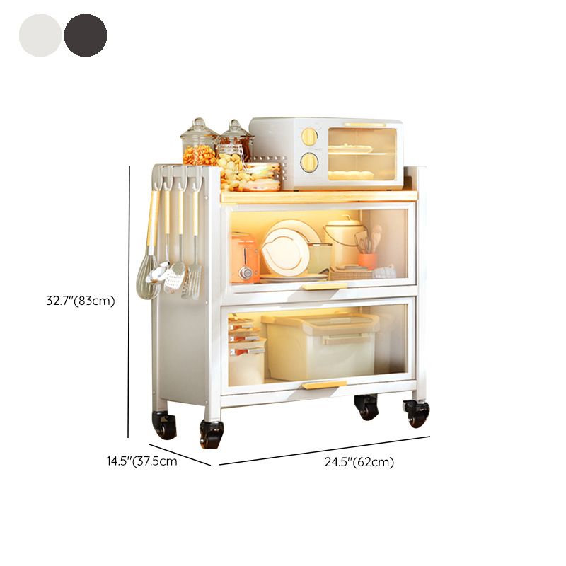 Servidor de comedor de metal contemporáneo de servidor buffet para comedor