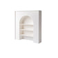 Contemporary 3 Shelves Accent Chest White 7.87-Inch D Cabinet Clearhalo 'Cabinets & Chests' 'cabinets_chests' 'furn' 'furn_cabinets_chests' 'Furniture' 'Living Room Furniture' 1200x1200_c1ca5824-8b53-4ca2-92b2-fd2c5377fad4