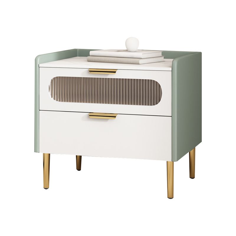 Stein am Nachtkabine zeitgenössischer Nachttisch mit 2 Schubladen