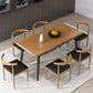 Industrial 1/2/5/7 Pieces Dining Set Solid Wood Dining Table Set Clearhalo 'Dining Room Sets' 'Dining Tables & Seating' 'dining_room_set' 'furn' 'furn_dining_room_set' 'Furniture' 'furniture_dining_room_set' 'Kitchen & Dining Furniture' 'kitchen&dining_furn' 'kitchen' 1200x1200_c1cc7be4-4683-45d5-85cc-a7c6f95609fe