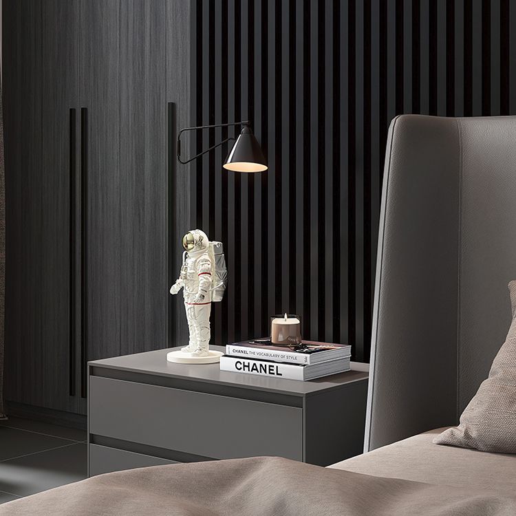 20 "高さ2-金属脚のグラムナイトテーブル付きの引き出しナイトスタンド