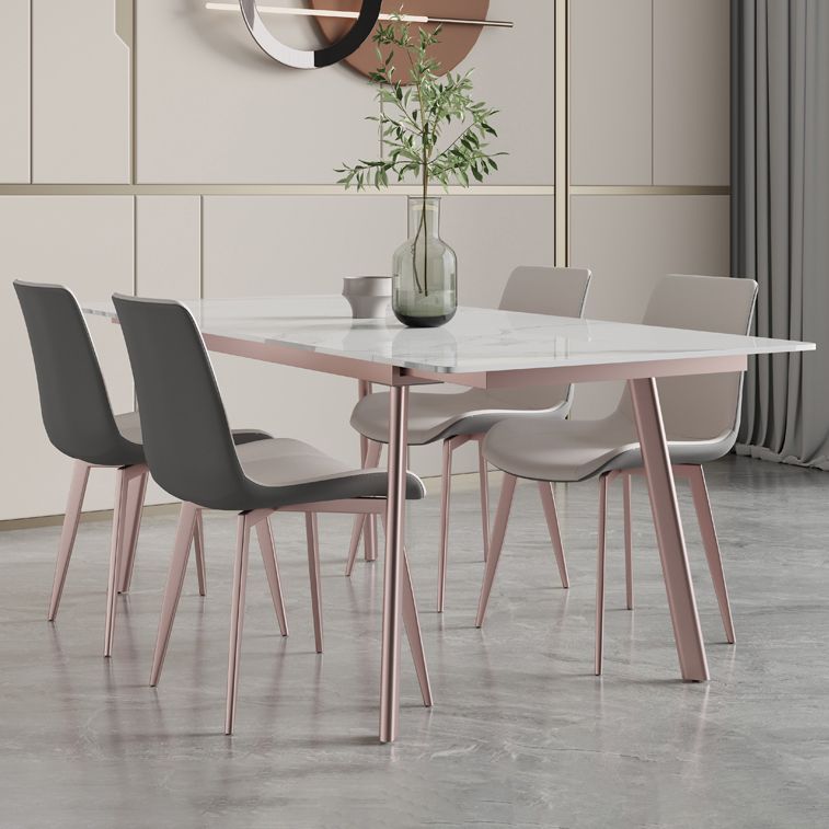 Luxury 1/4/5/7 Pieces Dining Set Sintered Stone Extendable Dining Table with Chairs Clearhalo 'Dining Room Sets' 'Dining Tables & Seating' 'dining_room_set' 'furn' 'furn_dining_room_set' 'Furniture' 'furniture_dining_room_set' 'Kitchen & Dining Furniture' 'kitchen&dining_furn' 'kitchen' 1200x1200_c1d1afa2-afe1-49fc-b0c1-3f9cfc6cf87e