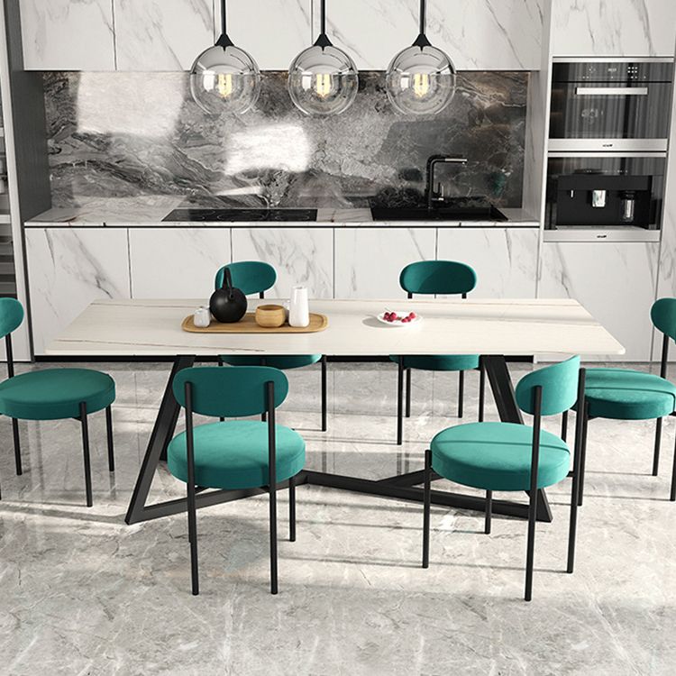 Designer Style 1/2/4/5/6/7 Pieces Dinette Set Rectangle Dining Table Set Clearhalo 'Dining Room Sets' 'Dining Tables & Seating' 'dining_room_set' 'furn' 'furn_dining_room_set' 'Furniture' 'furniture_dining_room_set' 'Kitchen & Dining Furniture' 1200x1200_c1d1bc83-fdb8-40c4-abaf-9ae4b1563042