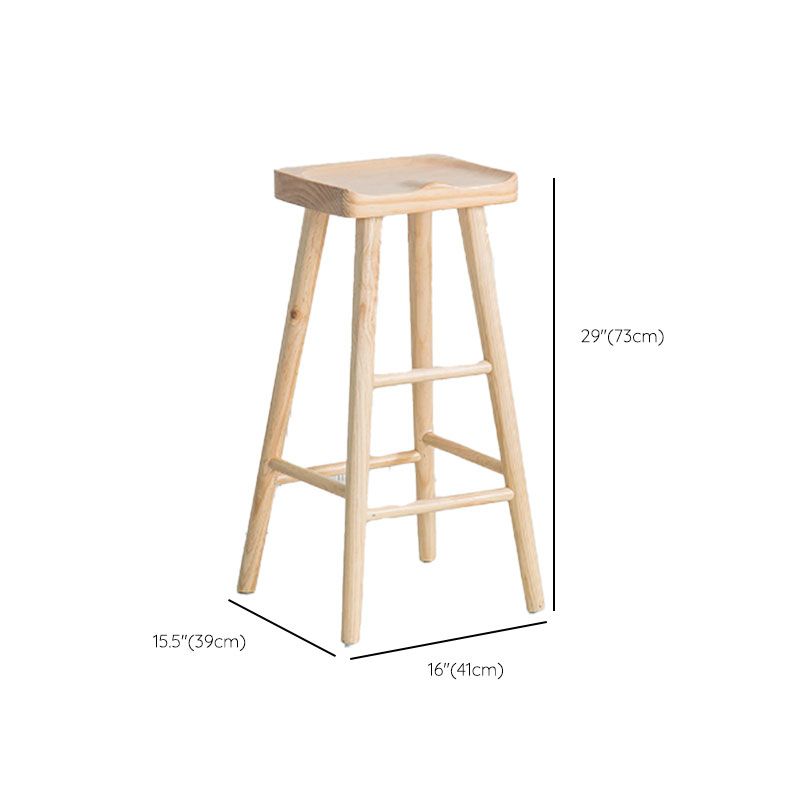 Mesa de bar fija estilo Glam, juego de mostrador rectangular de madera maciza de 1/3 piezas