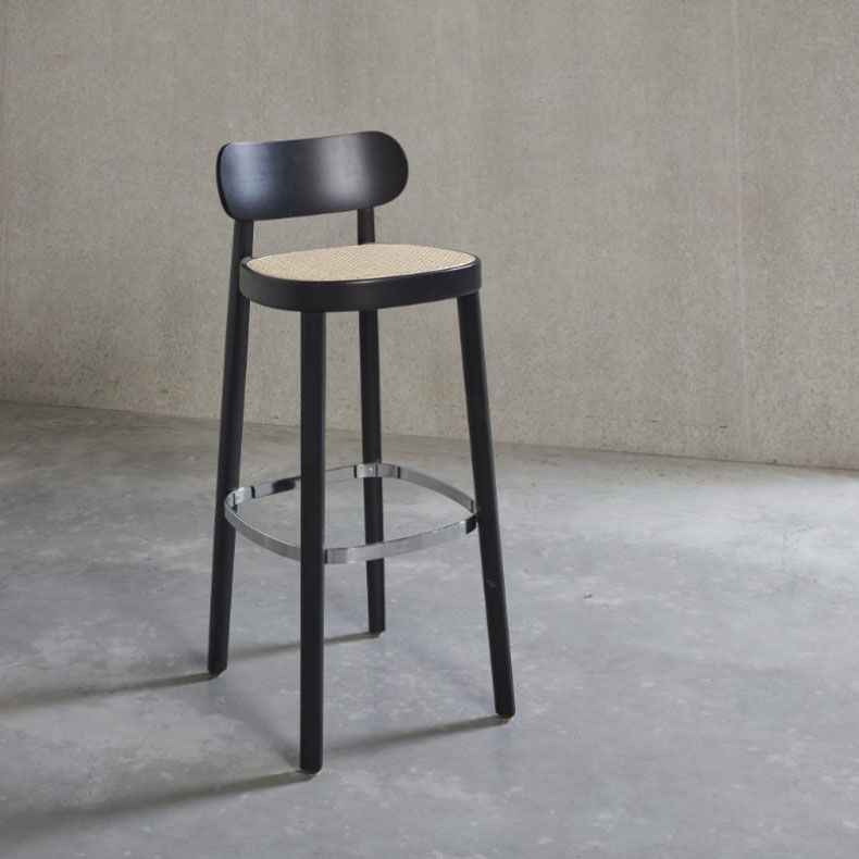 Contemporary Style Wood Counter Chair Footrest Counter Stool for Restaurant Clearhalo 'Bar Furniture' 'Bar Stools' 'bar_stools' 'furn' 'furn_bar_stools' 'Furniture' 'Kitchen & Dining Furniture' 1200x1200_c1d5a3fa-405b-4e14-b352-1f88f585beaf