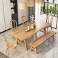 Rectangle Wood Color Dining Table Solid Wood Table Modern Style with 4 Legs Clearhalo ' dining_table' 'Dining Tables & Seating' 'Dining Tables' 'Furniture' 'furniture_dining_table' 'Kitchen & Dining Furniture' 'kitchen&dining_furn' 'kitchen' 'kitchen_dining_table' 1200x1200_c1db4bfd-c6a4-48ee-a932-ae9bcca081e2