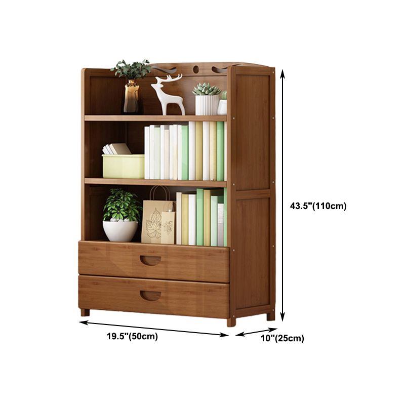 9.9" W Modern Bookcase Matte Finish Closed Back Bookshelf for Study Room Clearhalo 'Bookcases' 'furn' 'furn_bookcases' 'Furniture' 'Office Furniture' 1200x1200_c1db5bff-df5f-4cd6-afbe-2d92277321b2
