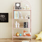 Metal Standard Bookcase Scandinavian Style Open Back Bookshelf Clearhalo 'Bookcases' 'furn' 'furn_bookcases' 'Furniture' 'furniture_bookcases' 'Office Furniture' 1200x1200_c1dc4e9c-17f7-4f7f-b8dd-d125dc6bc2f8