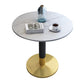 Modern Round Dining Table Sintered Stone Dining Table with Tulip Base for Dining Room Clearhalo ' dining_table' 'Dining Tables & Seating' 'Dining Tables' 'furn' 'furn_dining_table' 'Furniture' 'furniture_dining_table' 'Kitchen & Dining Furniture' 'kitchen&dining_furn' 'kitchen' 'kitchen_dining_table' 1200x1200_c1dcfc5c-a103-4cda-92b2-e98f56228bd0