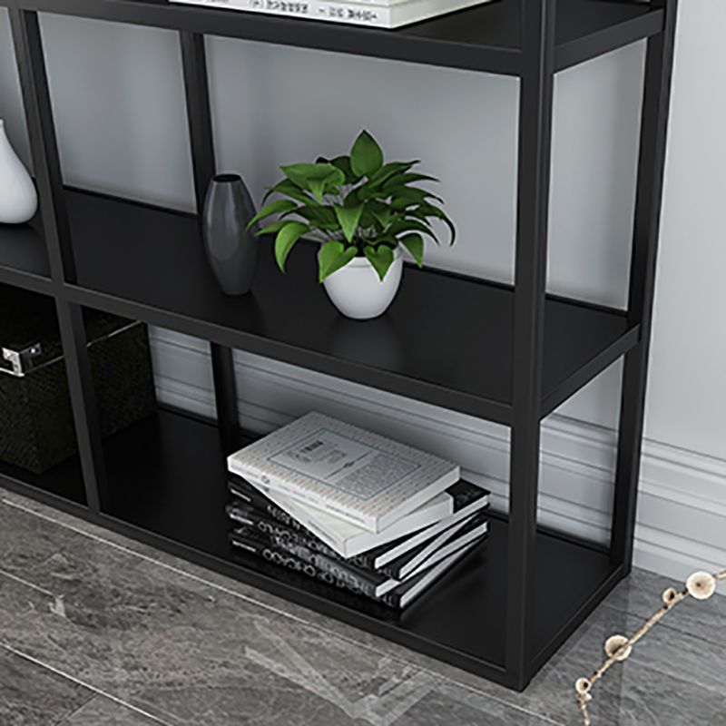 Scandinavian Open Back Standard Bookshelf Metal Shelves Included Bookcase Clearhalo 'Bookcases' 'furn' 'furn_bookcases' 'Furniture' 'Office Furniture' 1200x1200_c1dd186d-0b4f-4379-91c4-d10adff67270