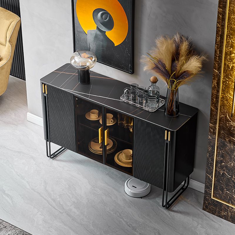 Mobile moderno armadio a 4 porte a buffet in legno ingegnerizzato