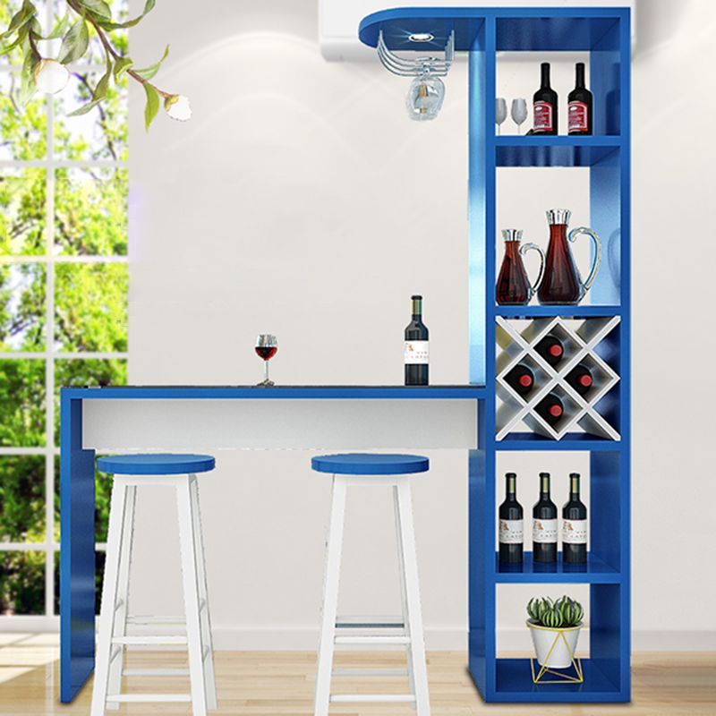 Contemporary Glass Top Rectangle Bar Table for Kitchen Dining Room Clearhalo 'Bar Furniture' 'Bar Tables' 'bar_tables' 'furn' 'furn_bar_tables' 'Furniture' 'Kitchen & Dining Furniture' 1200x1200_c1e154a5-a713-48fc-9519-143ad8eebc29