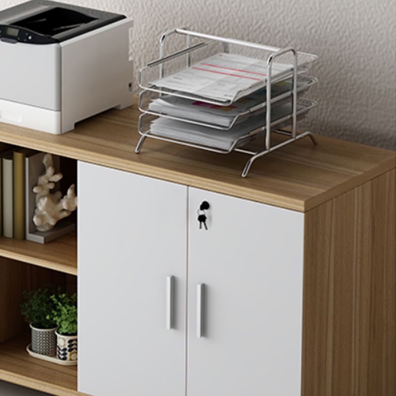 Archivo nórdico Archivo de madera Almacenamiento de almacenamiento lateral