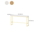Contemporary Bar Table Rectangle Solid Wood Pub Table for Outdoor Clearhalo 'Bar Furniture' 'Bar Tables' 'bar_tables' 'furn' 'furn_bar_tables' 'Furniture' 'Kitchen & Dining Furniture' 1200x1200_c1e8aeba-80ed-4324-aa5f-bfaece3a96e5