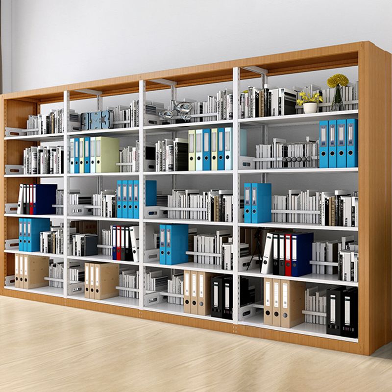 Standard Metal Bookshelf 5 Tiers Contemporary Bookcase for Home Office 78.7"H Clearhalo 'Bookcases' 'furn' 'furn_bookcases' 'Furniture' 'Office Furniture' 1200x1200_c1e90be6-4d98-4185-adbd-63d60baccaf6