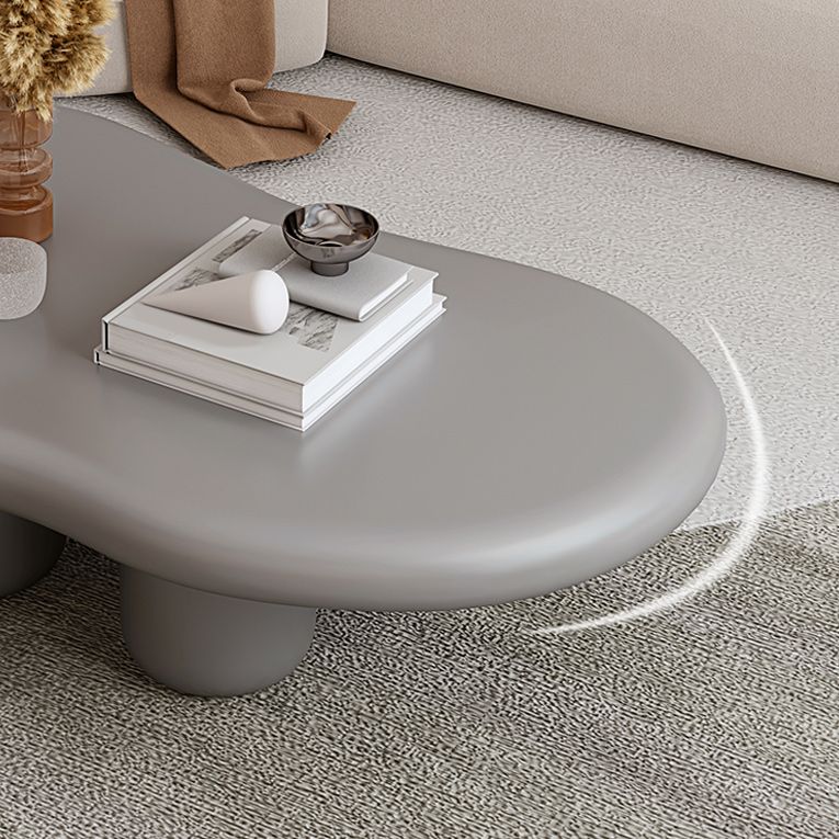 Scandinavian Free Form Coffee Table 3 Legs Wooden Cocktail Table for Living Room Clearhalo 'Coffee & Accent Tables' 'Coffee Tables' 'coffee_tables' 'furn' 'furn_coffee_tables' 'Furniture' 'Living Room Furniture' 1200x1200_c1ea1830-edd0-49c8-bae6-d37274acf854