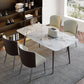 Modern Stone Rectangle Dining Table Home Kitchen Dinner Tripod Base Dining Table Clearhalo ' dining_table' 'Dining Tables & Seating' 'Dining Tables' 'furn' 'furn_dining_table' 'Furniture' 'furniture_dining_table' 'Kitchen & Dining Furniture' 'kitchen&dining_furn' 'kitchen' 'kitchen_dining_table' 1200x1200_c1ecb5ea-8824-4a98-bb44-4217c4f5fe68