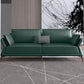 Interior Armrest Sponge Seat Leather/imitation Leather Filled Dark Green/orange Sofa Clearhalo 'furn' 'furn_sofas' 'Furniture' 'furniture_sofas' 'kitchen' 'kitchen_sofas' 'Living Room Furniture' 'Sofa' 'sofas' 1200x1200_c1eda2fc-f6fe-4b47-99fd-be643ab0b16d