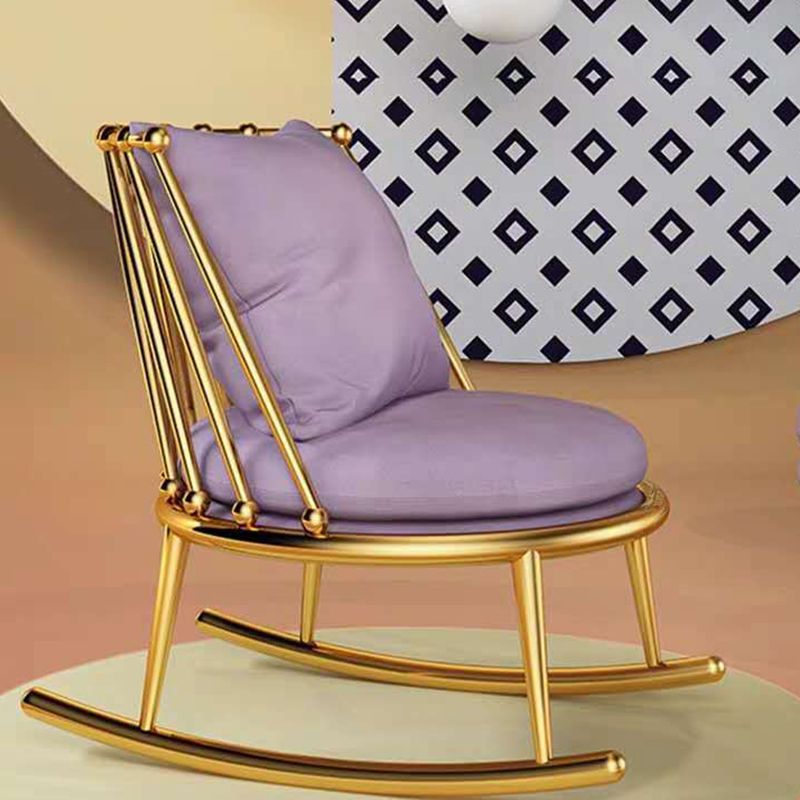 Chaise à bascule canapé de style glamour