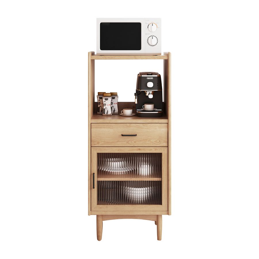 1 Drawer 1 Door Cupboard 68" Height Kitchen Sideboard for Dining Room Clearhalo 'buffet_sideboard' 'Buffets & Sideboards' 'furn' 'furn_buffet_sideboard' 'Furniture' 'Kitchen & Dining Furniture' 1200x1200_c1f53f17-1a40-490b-b712-d19e39fb5134