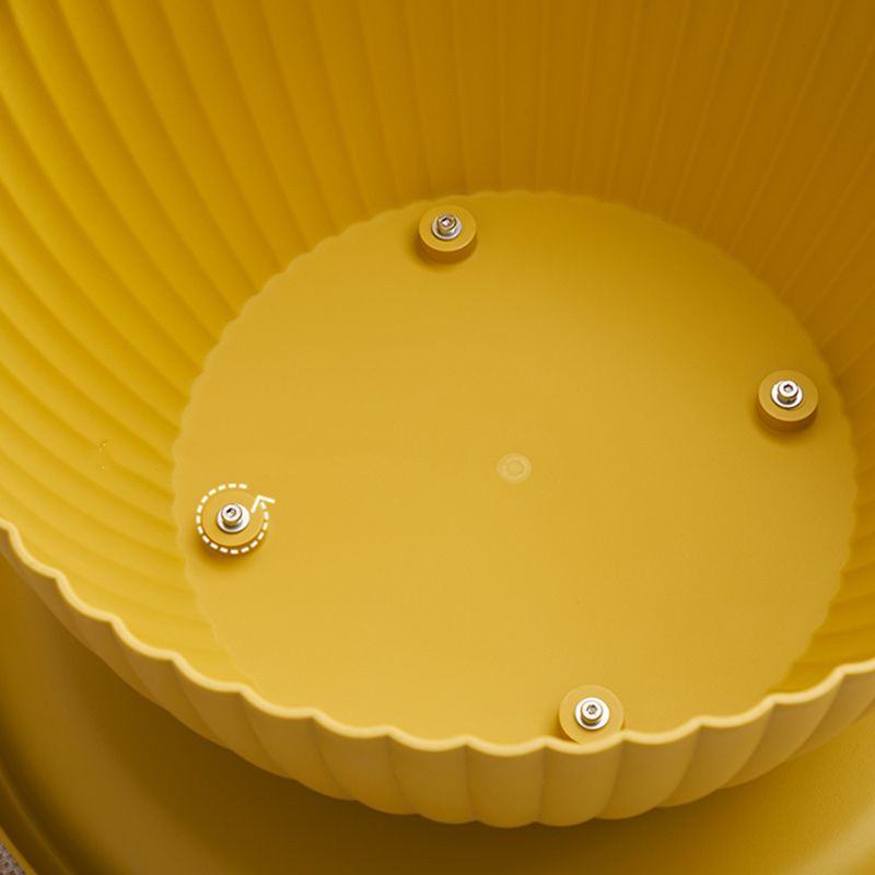 Glam Corner Table Plastic Round Pedestal Side End Snack Table Clearhalo 'Coffee & Accent Tables' 'End & Side Tables' 'end_side_tables' 'furn' 'furn_end_side_tables' 'Furniture' 'Living Room Furniture' 1200x1200_c1f6dd6f-40a9-46e7-94d6-ed1c6a660719