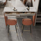 Modern Sintered Stone 1/2/3 Pieces Bar Table Set Rectangle Bar Table with Metal Legs Clearhalo 'Bar Furniture' 'furn' 'furn_home_bar_bar_sets' 'Furniture' 'Home Bars & Bar Sets' 'home_bar_bar_sets' 'Kitchen & Dining Furniture' 1200x1200_c1f83f4a-e9c5-4591-93b3-644b3bc04445