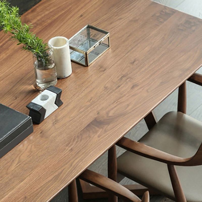 Modern 1/5 Pieces Dining Set Pine Wood Dining Table for Dining Room Clearhalo 'Dining Room Sets' 'Dining Tables & Seating' 'dining_room_set' 'furn' 'furn_dining_room_set' 'Furniture' 'Kitchen & Dining Furniture' 1200x1200_c1f8f502-18a7-49d5-a680-dec98b8ecee5