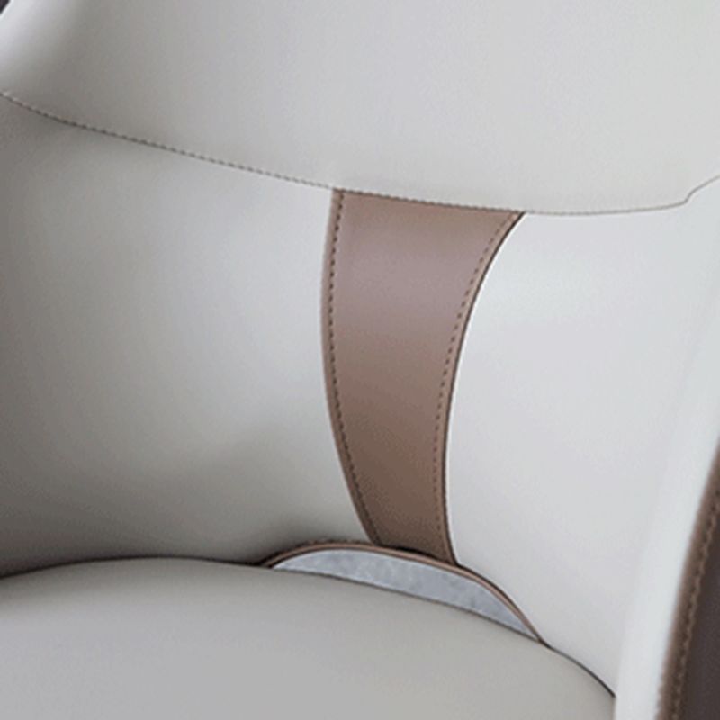 Minimalist Design Arm Leather Dining Chairs Solid Back Chairs for Home Use Clearhalo 'Dining Chairs' 'Dining Tables & Seating' 'dining_chair' 'furn' 'furn_dining_chair' 'Furniture' 'furniture_dining_chair' 'Kitchen & Dining Furniture' 1200x1200_c1f8f679-a776-4825-8614-03bd4c6b22a9