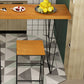 Mesa de comedor de madera maciza de pino, escritorio de Bar Bistro rectangular Industrial, para interior