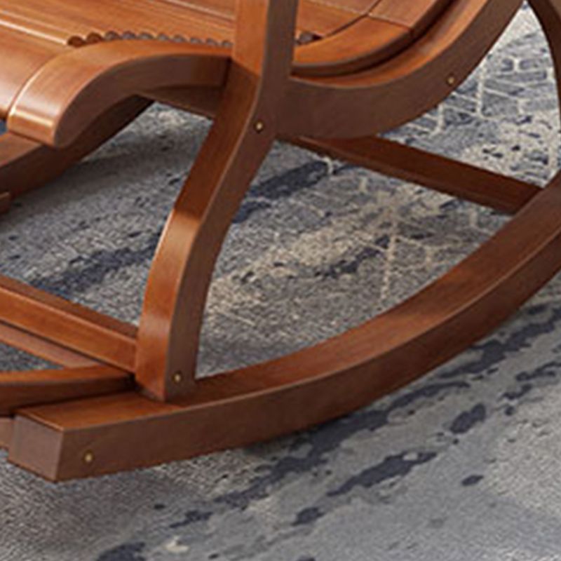 Silla de sofá de madera maciza china Rocking Rocking para sala de estar