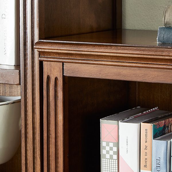 Solid Wood Standard Bookcase Modern Home Bookshelf with Rectangle Shelves Clearhalo 'Bookcases' 'furn' 'furn_bookcases' 'Furniture' 'Office Furniture' 1200x1200_c1ffc31c-9eb3-4c07-b348-c14e93aac850