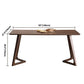 Contemporary Ash Wood Dining Table Double Pedestal Solid Wood Base Rectangle Table for Home Clearhalo ' dining_table' 'Dining Tables & Seating' 'Dining Tables' 'furn' 'furn_dining_table' 'Furniture' 'furniture_dining_table' 'Kitchen & Dining Furniture' 'kitchen&dining_furn' 'kitchen' 'kitchen_dining_table' 1200x1200_c2009ae2-c6bf-40c0-80ea-c6564c4db3c5