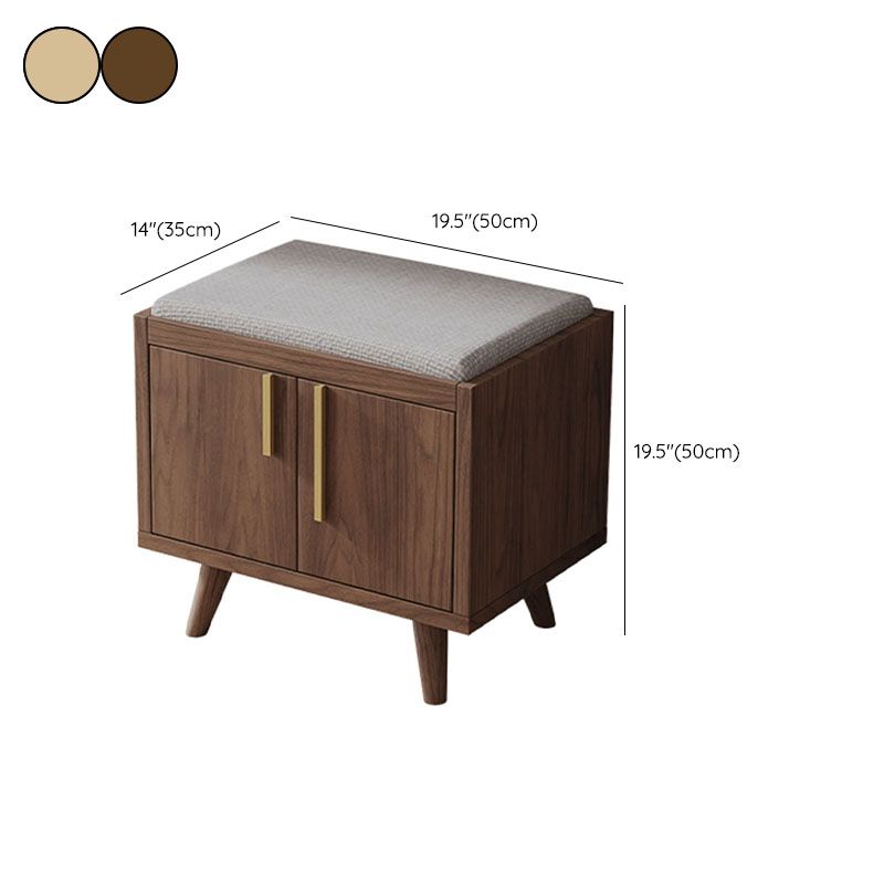 Rectangle Storage Entryway Bench Modern Seating Bench with Upholstered Clearhalo 'Benches' 'Chairs & Seating' 'furn' 'furn_benches' 'Furniture' 'Living Room Furniture' 1200x1200_c206143c-de88-4b07-9289-c7ae79ecc0ec