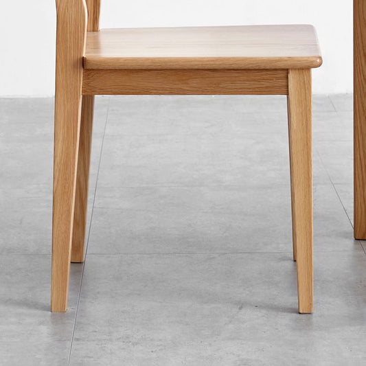 Sillas de comedor sin brazo de madera contemporánea para el comedor para el comedor