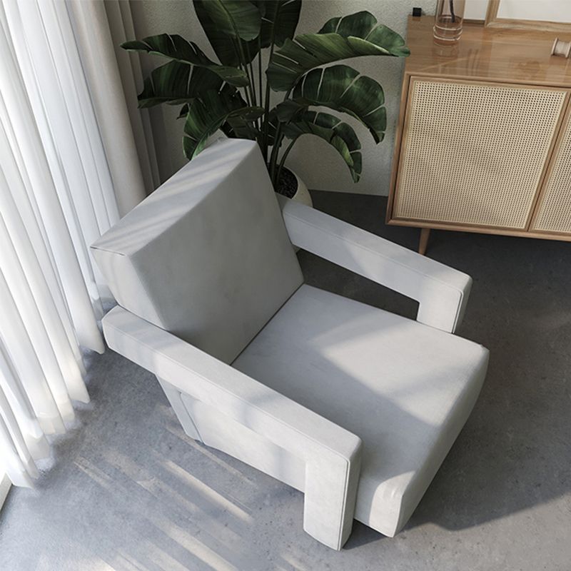 Mid-Century Modern Solid Color Accent Armchair Fixed Back Arm Chair for Living Room Clearhalo 'Accent Chairs' 'accent_chairs' 'Chairs & Seating' 'furn' 'furn_accent_chairs' 'Furniture' 'Living Room Furniture' 1200x1200_c206fb56-ecb8-47bd-8087-2e4c02ac6640