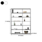 Minimalist Style Open Shelf Bookcase with Rectangular Shelve Clearhalo 'Bookcases' 'Furniture' 'furniture_bookcases' 'kitchen' 'kitchen_bookcases' 'Living Room Furniture' 'Office Furniture' 1200x1200_c209bdce-0a72-48c1-9b67-f3a9f7f532c9