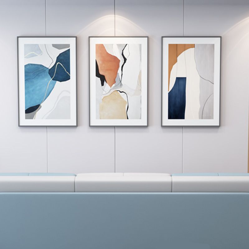 31 "divano scandinavo largo futon in finta vetrina in pelle con archiviazione