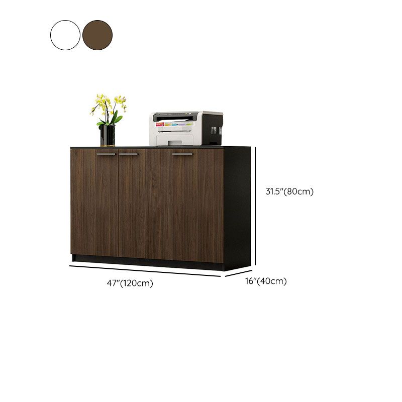 Armadio in legno di archiviazione in stile nordico