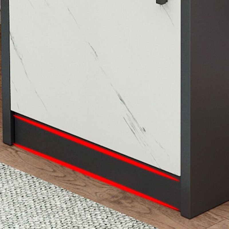 Matte Finish Indoor Dining Server Modern Sideboard for Dining Room Clearhalo 'buffet_sideboard' 'Buffets & Sideboards' 'furn' 'furn_buffet_sideboard' 'Furniture' 'Kitchen & Dining Furniture' 1200x1200_c213ad5d-3734-4c75-a62b-4a0b1895ab7f