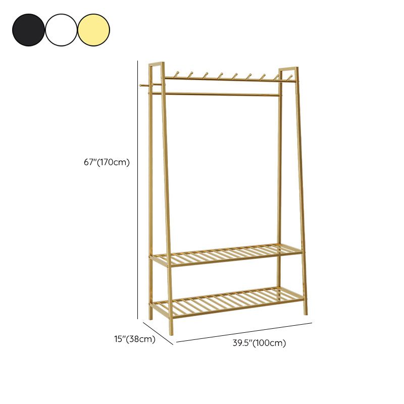 Stand da sala indipendente Glam Metal Hall con scaffalatura
