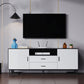 2 Drawers Contemporary TV Stand Solid Wood TV Cabinet with Shelves Clearhalo 'furn' 'furn_tv_stands_entertainment_centers' 'Furniture' 'Living Room Furniture' 'TV Stands & Entertainment Centers' 'TV Stands & Media Storage Furniture' 'tv_stands_entertainment_centers' 1200x1200_c215296b-0cea-43e5-a3a2-58d86d86e1c6