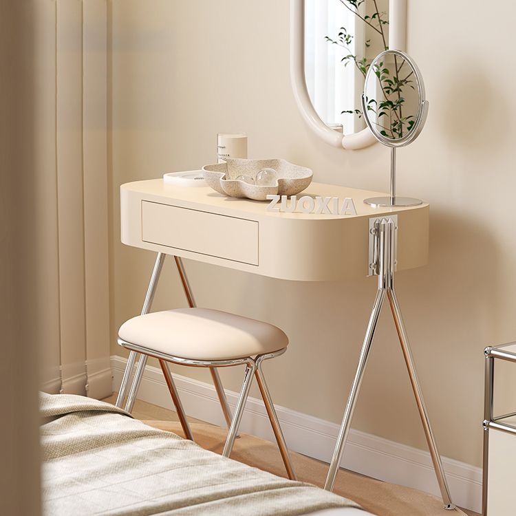 Contemporary Bedroom Makeup Vanity Desk 1 Drawers Vanity Dressing Table