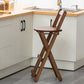 Contemporary Solid Wood Folding Bar Stool Indoor Barstools With Low Back Clearhalo 'Bar Furniture' 'Bar Stools' 'bar_stools' 'furn' 'furn_bar_stools' 'furniture_bar_stools' 'Kitchen & Dining Furniture' 'kitchen&dining_furn' 'kitchen' 'kitchen_furn' Furniture' 1200x1200_c2186b9c-fce0-4c78-bf93-fba4772f25a3