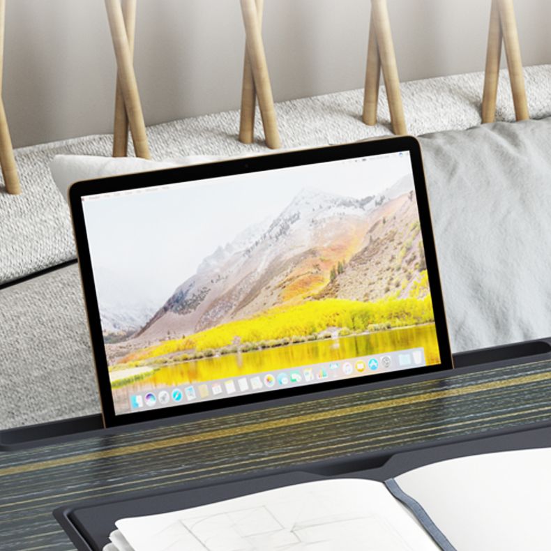 23.6"L Engineer Wood Writing Desk Metal Base Desk for Student Dormitory Clearhalo 'furn' 'furn_office_desk' 'Furniture' 'furniture_office_desk' 'Office Desks' 'Office Furniture' 'office_desk' 1200x1200_c21a722a-b541-4c06-bbf5-3952218bc6d5