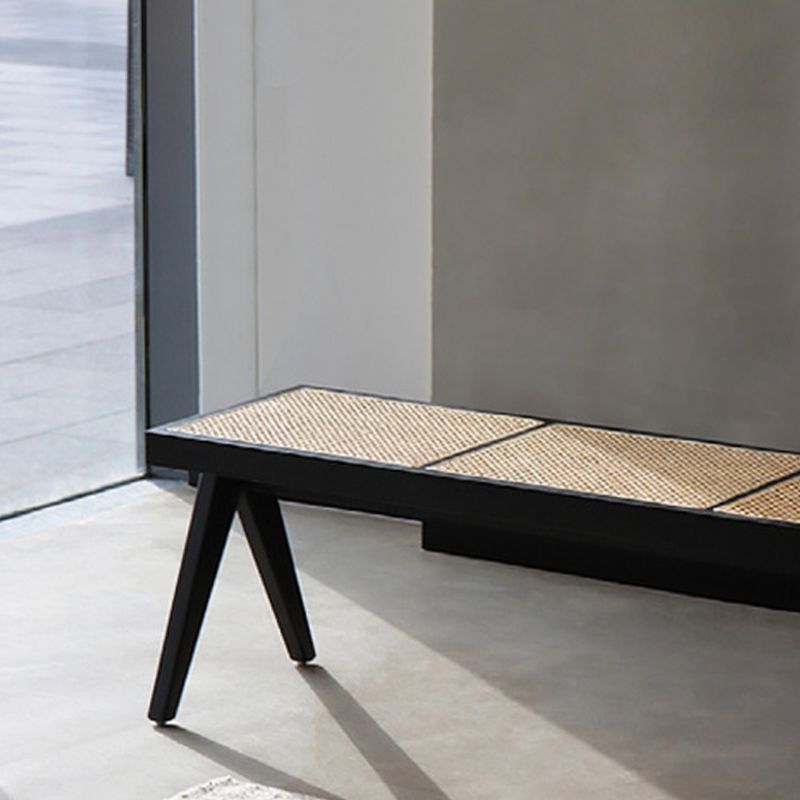 14.82-inch Width Tropical Bench Solid Wood Rectangle Bedroom Seating Bench Clearhalo 'Benches' 'Chairs & Seating' 'furn' 'furn_benches' 'Furniture' 'Living Room Furniture' 1200x1200_c21c4c99-49e6-485a-89f0-6755b0745654