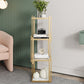 Glam Style Open Bookshelf Vertical Shelf Bookcase for Home Office Clearhalo 'Bookcases' 'furn' 'furn_bookcases' 'Furniture' 'furniture_bookcases' 'Office Furniture' 1200x1200_c21cb41a-dbd7-46ed-b474-0b906d13744f